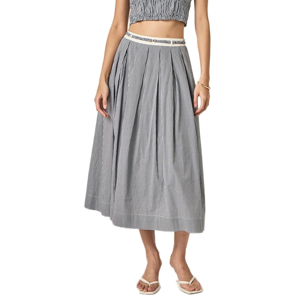 English Factory English Factory Colorblock Plaid Maxi Skirt