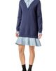English Factory English Factory Colorblock Polo Knit Dress - 1