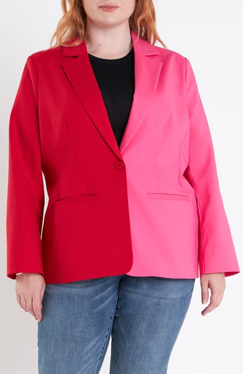 English Factory English Factory Colorblocked Blazer