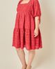 English Factory English Factory Crinkled Gingham Flounce Dress - 3