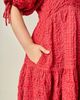 English Factory English Factory Crinkled Gingham Flounce Dress - 4