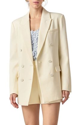 English Factory English Factory Double Breasted Jacket