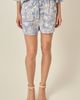 English Factory English Factory Embroidered Striped Shorts - 1