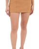 English Factory English Factory Faux Suede Mini Skort Camel - 1