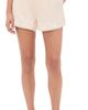 English Factory English Factory Floral Detailed Linen Shorts Light Beige - 1