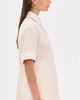 English Factory English Factory Floral Linen Button Down Shirt Light Beige - 4