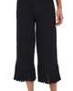 English Factory English Factory Fringe Detailed Knit Pants Black - 1