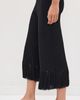 English Factory English Factory Fringe Detailed Knit Pants Black - 4