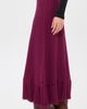 English Factory English Factory Fringe Detailed Midi Skirt Burgundy - 4