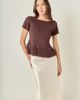 English Factory English Factory Fringe Hem Knit Top - 5