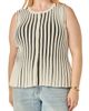 English Factory English Factory Front Button Sleeveless Sweater - 1