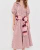 English Factory English Factory Gingham Check Midi Dress Pink Multi - 2