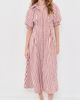 English Factory English Factory Gingham Check Midi Dress Pink Multi - 5