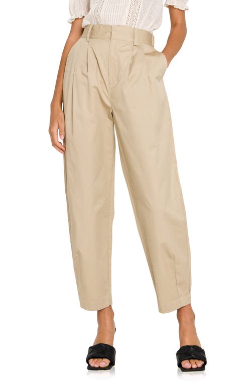 English Factory English Factory High Waist Pleated Trousers