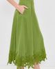 English Factory English Factory Palm Tree Skirt Green - 4
