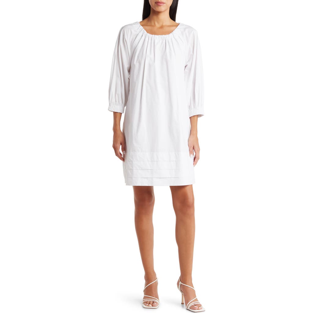 English Factory English Factory Pleated Hem Cotton Minidress
