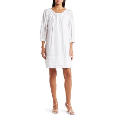 English Factory English Factory Pleated Hem Cotton Minidress