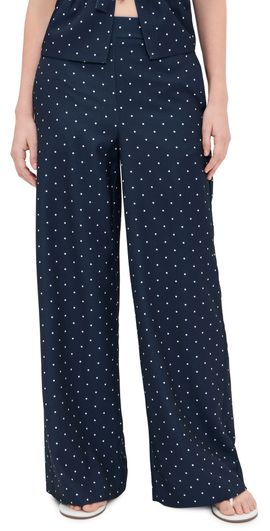 English Factory English Factory Polka Dot Pants Navy