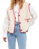 English Factory English Factory Premium Faux Shearling Vest - 4