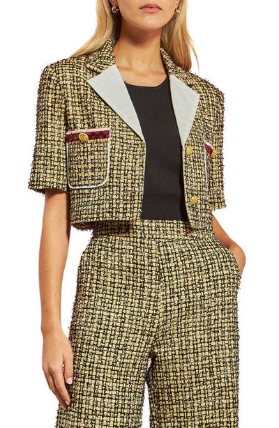 English Factory English Factory Premium Tweed Crop Jacket