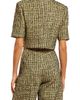 English Factory English Factory Premium Tweed Crop Jacket - 2