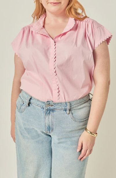 English Factory English Factory Ric-Rac Cotton Shirt
