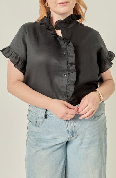 English Factory English Factory Ruffle Shirt