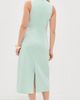 English Factory English Factory Satin Midi Dress Mint - 3