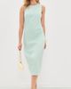 English Factory English Factory Satin Midi Dress Mint - 5