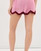 English Factory English Factory Scallop Shorts Pink/Burgundy - 3
