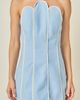 English Factory English Factory Scalloped Halter Minidress - 4