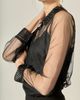 English Factory English Factory See Through Beaded Top - 3