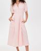 English Factory English Factory Seersucker Striped Midi Dress Pink XS - 2