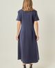 English Factory English Factory Short Sleeve Midi Dress - 2