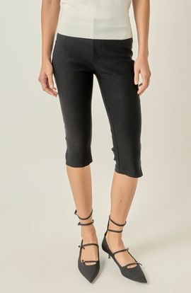 English Factory English Factory Side Slit Capri Pants