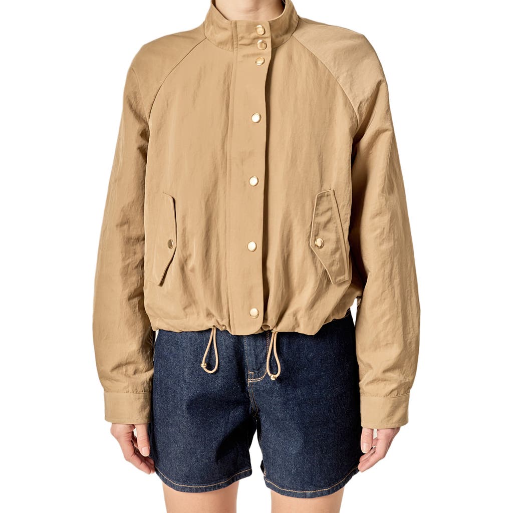 English Factory English Factory Snap Bomber Jacket