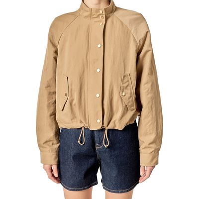 English Factory English Factory Snap Bomber Jacket