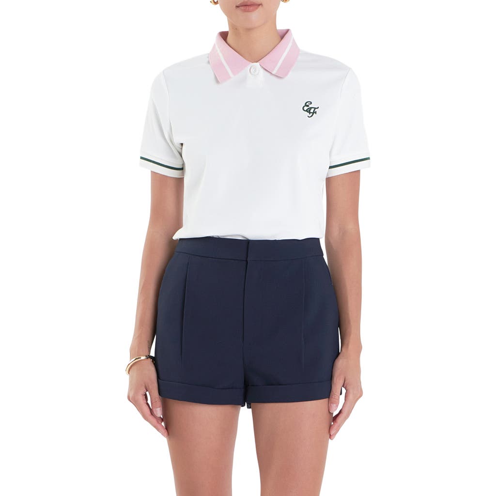 English Factory English Factory Sports Club Colorblock Polo