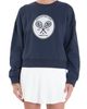English Factory English Factory Sports Club Velvet Patch Sweatshirt - 1