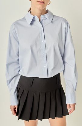 English Factory English Factory Stretch Cotton Shirt