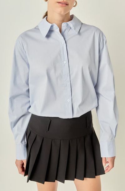 English Factory English Factory Stretch Cotton Shirt
