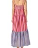 English Factory English Factory Stripe Bow Sleeveless Tiered Maxi Dress - 2