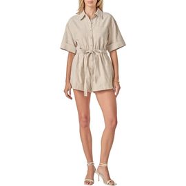 English Factory English Factory Stripe Cotton Blend Romper