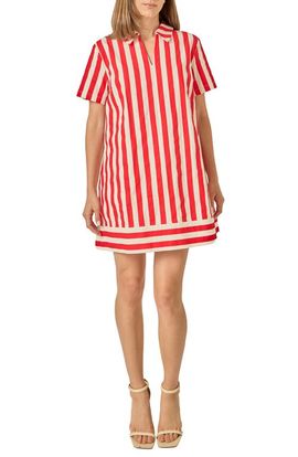 English Factory English Factory Stripe Mini Shirtdress