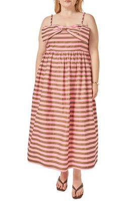 English Factory English Factory Striped Cotton Midi Dress