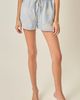 English Factory English Factory Striped Floral Eyelet Shorts - 1