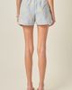English Factory English Factory Striped Floral Eyelet Shorts - 2