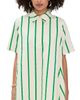 English Factory English Factory Striped Kaftan Mini Dress Green Multi - 1