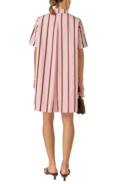 English Factory English Factory Striped Kaftan Minidress