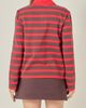 English Factory English Factory Striped Long Sleeve Polo Knit Top - 2